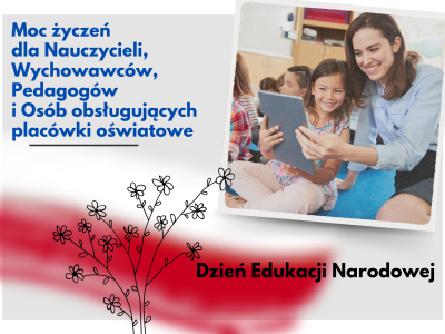 Życzenia z okazji Dnia Edukacji Narodowej 