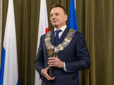 Prezydent Łukasz Gibała złożył ślubowanie 