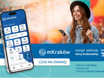 Tylko tydzień na przejście do mKraków. 12 października aplikacja Karty Krakowskiej zostanie wyłączona 