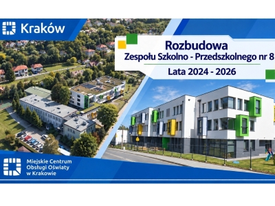Galeria zdjęć z prezentacji rozbudowy Zespołu Szkolno - Przedszkolnego nr 8 w Krakowie 