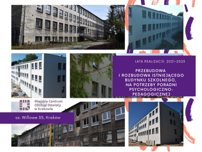 Przebudowa budynku szkolnego na potrzeby poradni psychologiczno - pedagogicznej