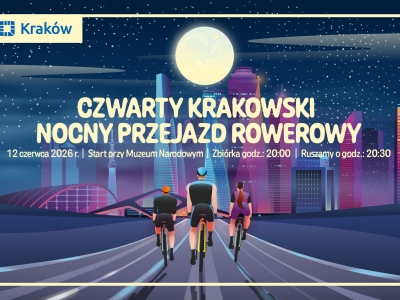Krakowski Nocny Przejazd Rowerowy już dziś 
