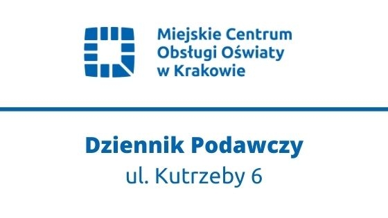 Otwarty Dziennik Podawczy przy ul. Kutrzeby 6 Otwarty Dziennik Podawczy przy ul. Kutrzeby 6