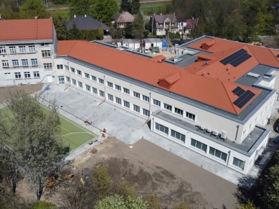 Rozbudowa Szkoły Podstawowej nr 124 przy ul. Sucharskiego 38
