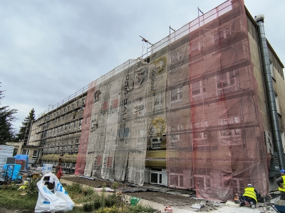 Termomodernizacja - Szkoła Podstawowa nr 110 w Krakowie, ul. Skwerowa 3